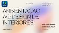 Ementa Introdutória da Disciplina