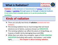 radioactivity and radiation biology