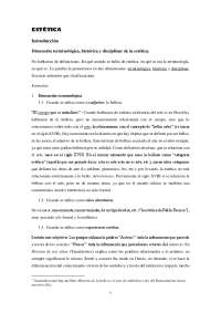 Apuntes Fonaments de la Historia de la Estética