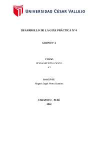 Guía practica n° 6 Pensamiento lógico