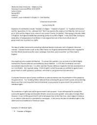 American Government - how the United States government functions