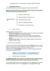 Economia 1 batxillerat tema 8 - INDICADORS I EQUILIBRI MACROECONÒMIC