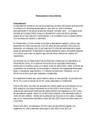 Desnutrición aguda en niños menores de 5 años en Escuintla, Guatemala: causas y efectos