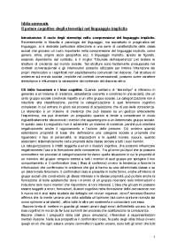 Riassunto "Idola sermonis. Il potere cognitivo degli stereotipi nel linguaggio implicito"