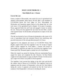 Moot problem of cyber law moot