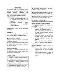 SUMMARIZED! Hepatitis, HIV, Dengue, Malaria, Infectious Mononucleosis