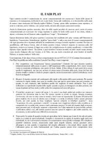 Il fair play: tra sport ed etica | Dispense di Educazione fisi…