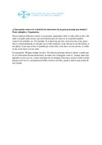 Cómo descifrar las intenciones de una persona admirada: ejemplos y argumentos