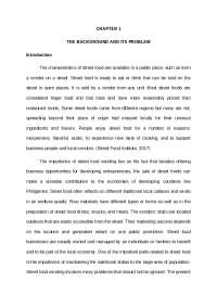 BUSINESS THESIS CHAPTER 1