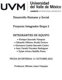 Actividad 9 desarrollo humano y social | Esquemas y mapas conceptuales ...