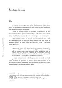 Determinação do Sexo e Identidade de Gênero: Biológico, Psicossocial e Legal