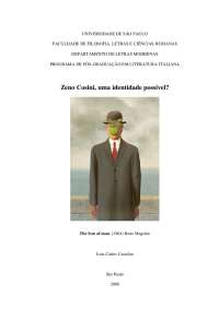 La Consciência de Zeno: Um Estudo Sobre a Identidade de Zeno Cosini e Italo Svevo