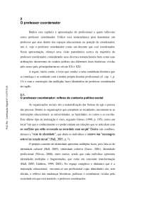 2 O professor coordenador