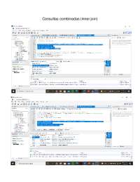 Consultas base de datos