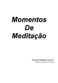 Divaldo Franco - Momentos de Meditacao