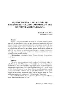 Perda de Características das Espécies Marinhas na Cultura Greco-Romana