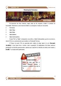 Revolução Francesa: Exercícios de Múltipla Escolha