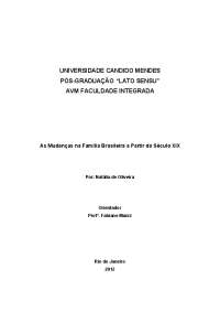 Evolução das Famílias Brasileiras: Do Modelo Patriarcal ao Nuclear