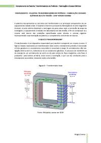 Transformadores de Potência – Fabricação e Ensaios ...