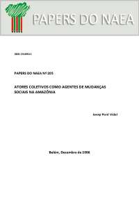 ATORES COLETIVOS COMO AGENTES DE MUDANÇAS ...