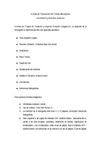 Guía para la Presentación de Trabajos Monográficos en Constitución y Derechos Humanos