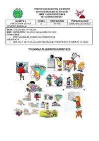 PREVENÇÃO DE ACIDENTES DOMÉSTICOS PREFEITURA ...