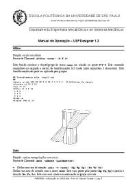 Manipulação de Objetos 3D usando MetaPost no GPAC da Escola Politécnica de São Paulo