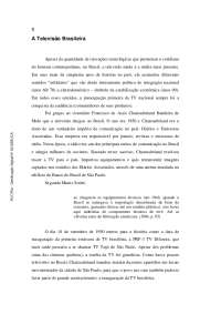 A Inauguração da Primeira Televisão Brasileira: Um Passo Para a Sociedade de Massa