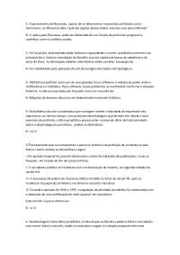 TESTE DE CONHECIMENTO ÉTICA E LEGISLAÇÃO EM COMUNICAÇÃO