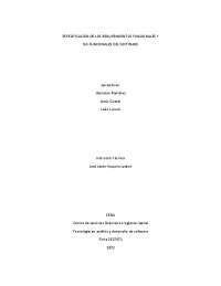 taller para la determinación de las especificaciones funcionales del software