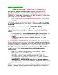 derecho procesal - resumen