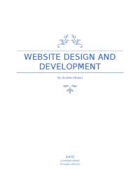 Database design development | Lecture notes Computer science | Docsity