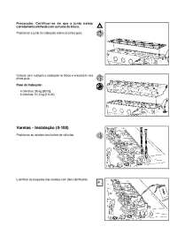Motor Cummins  manual de montagem