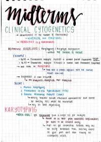 An Introduction on Medical Cytogenetics