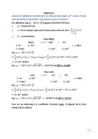 electrolyte exercices