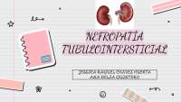 Nefropatía tubulo interticial