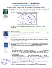 Continental Drift and Plate Tectonics Virtual Lab