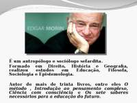Edgar Morin e a Educação