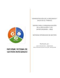 Sistema de Gestión Integrado ISO 9001, 14001 y 45001 en AGUA FRESCA
