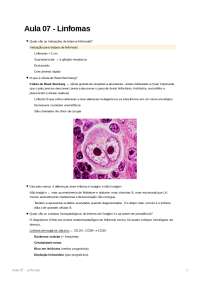 Linfomas - Resumo de Hematologia (Flashcards) | Resumos Hematologia ...