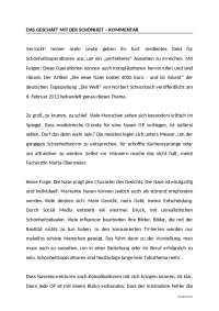 Kommentar zum Thema Schönheit