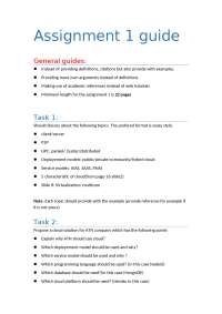 Cloud Computing Assignment Guide