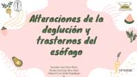 Alteraciones en la deglución y trastornos del esófago: causas, síntomas y consecuencias