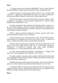 Evoluzione del pronome