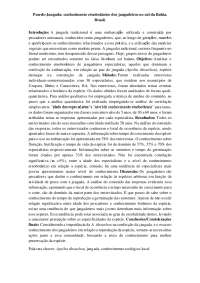 Conhecimento Etnobotânico de Jangadeiros Sobre o Pau-de-Jangada no Sul da Bahia, Brasil