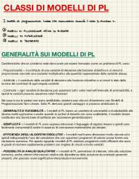 CLASSI DI MODELLI DI PL (ricerca operativa) | Dispense di Ricerca ...