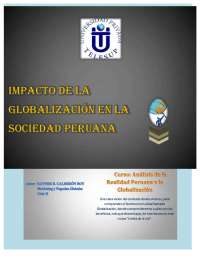 Globalizacion en el peru | Esquemas y mapas conceptuales de Economía ...