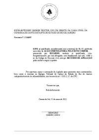 Recurso de Apelação em Processo de Indenização por Perda de Concurso: Análise da Sentença