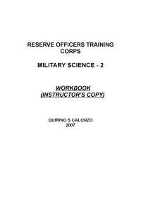 Introduction to Military Operations