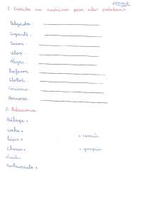 Ejercicos lengua 2º primaria | Ejercicios de Lengua y Literatura | Docsity